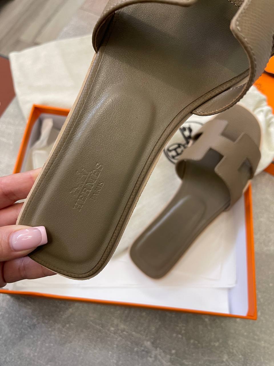 Сандалии трендовые Hermes BP-49808 Сандалии трендовые Hermes BP-49808