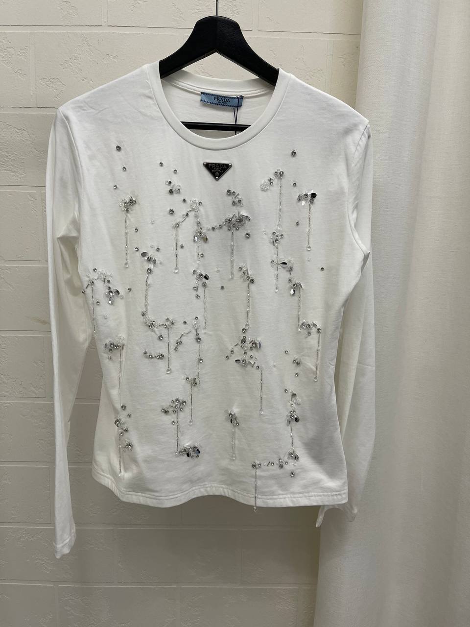 Prada BP-49649 трендовый лонгслив Prada BP-49649 трендовый лонгслив