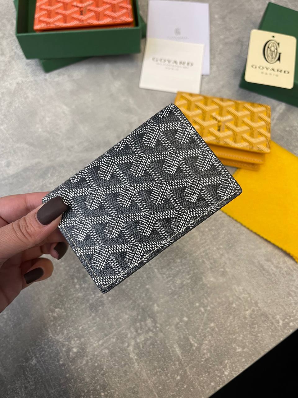 Картхолдер Goyard стильный BP-41420 Картхолдер Goyard стильный BP-41420