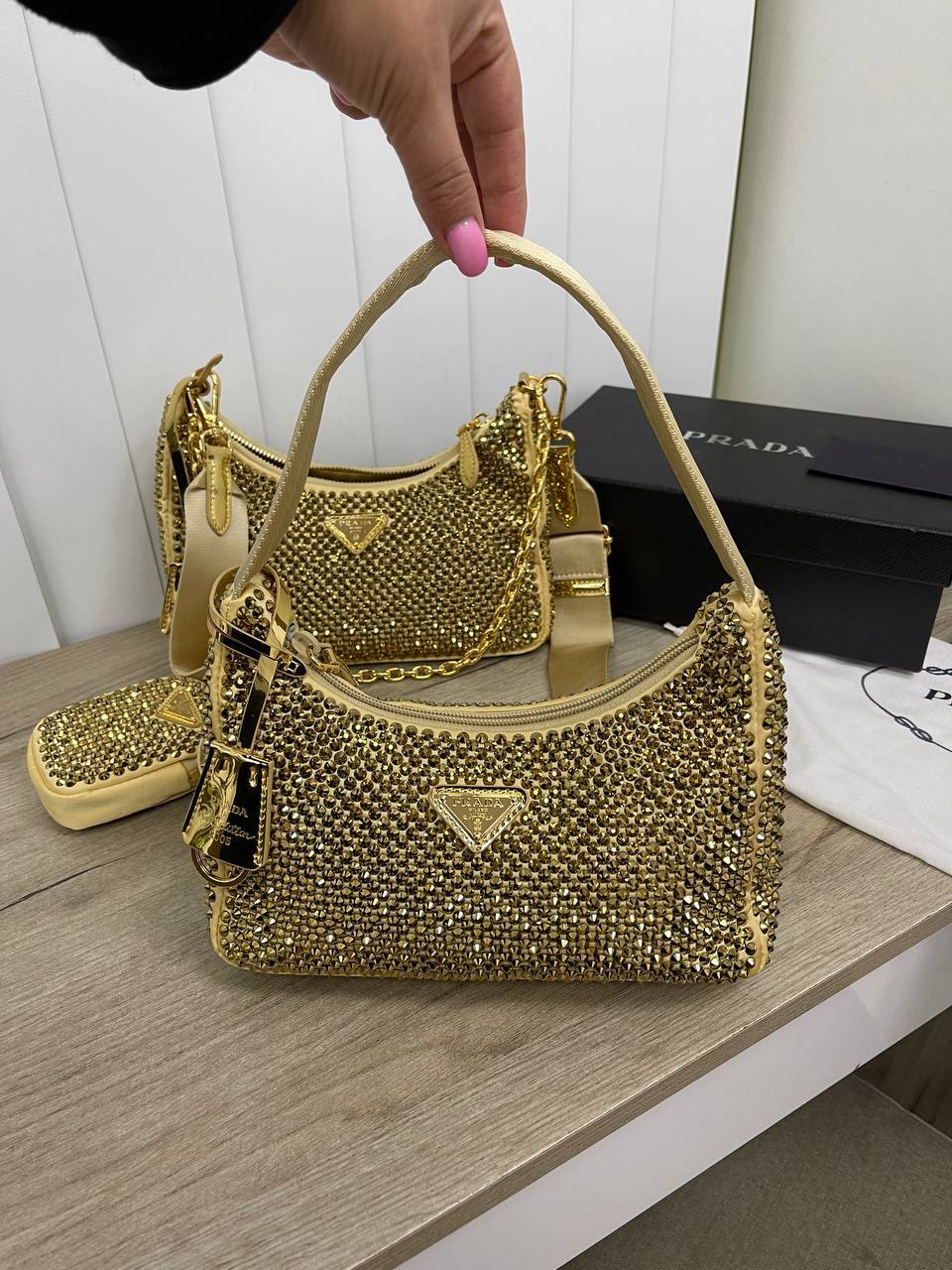 Премиум женская сумка Prada BP-29763 Премиум женская сумка Prada BP-29763