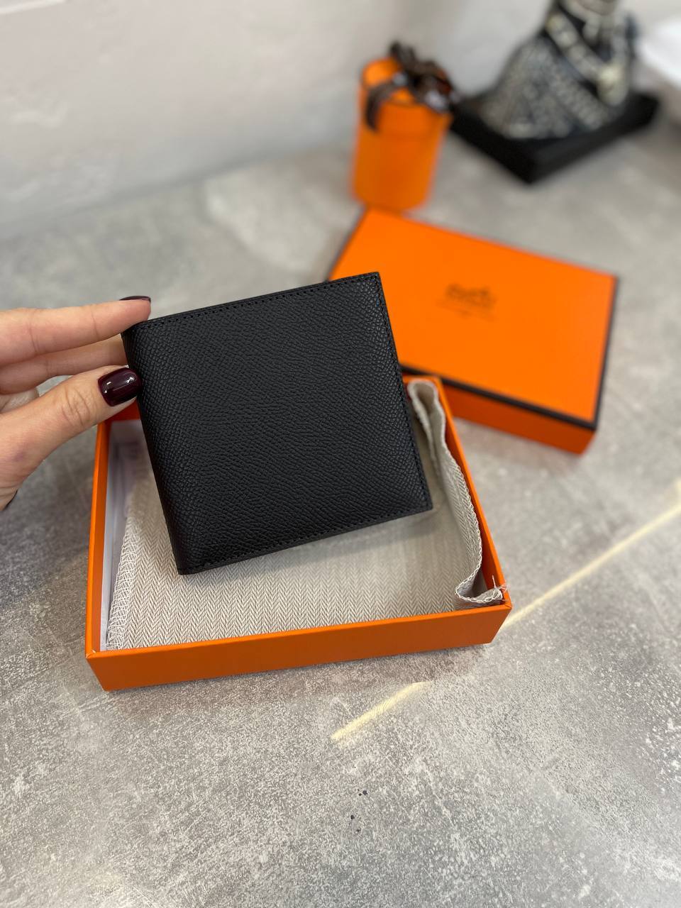 Портмоне Hermes Citizen Twill Compact Men Hermes BP-42416 трендовое Портмоне Hermes Citizen Twill Compact Men Hermes BP-42416 трендовое