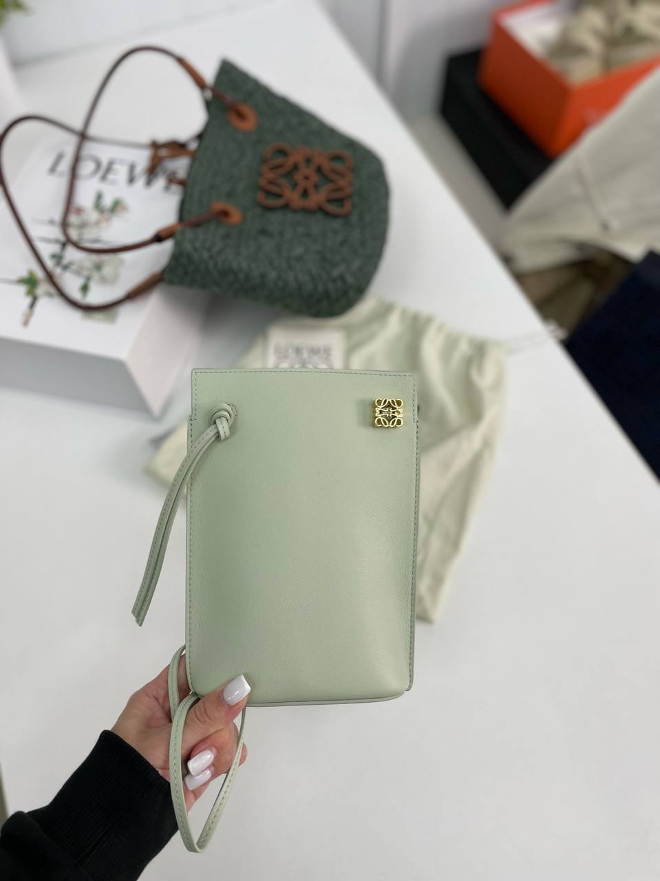 Дизайнерская коллекционная сумка Loewe BP-32785 Дизайнерская коллекционная сумка Loewe BP-32785