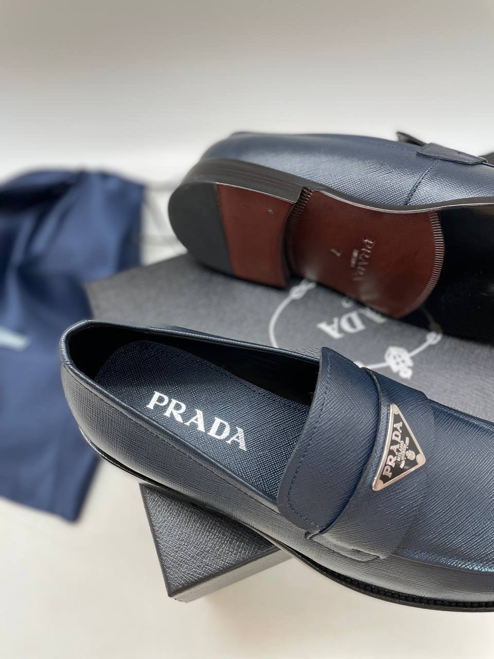 Дизайнерские лоферы Prada BP-18269 Дизайнерские лоферы Prada BP-18269