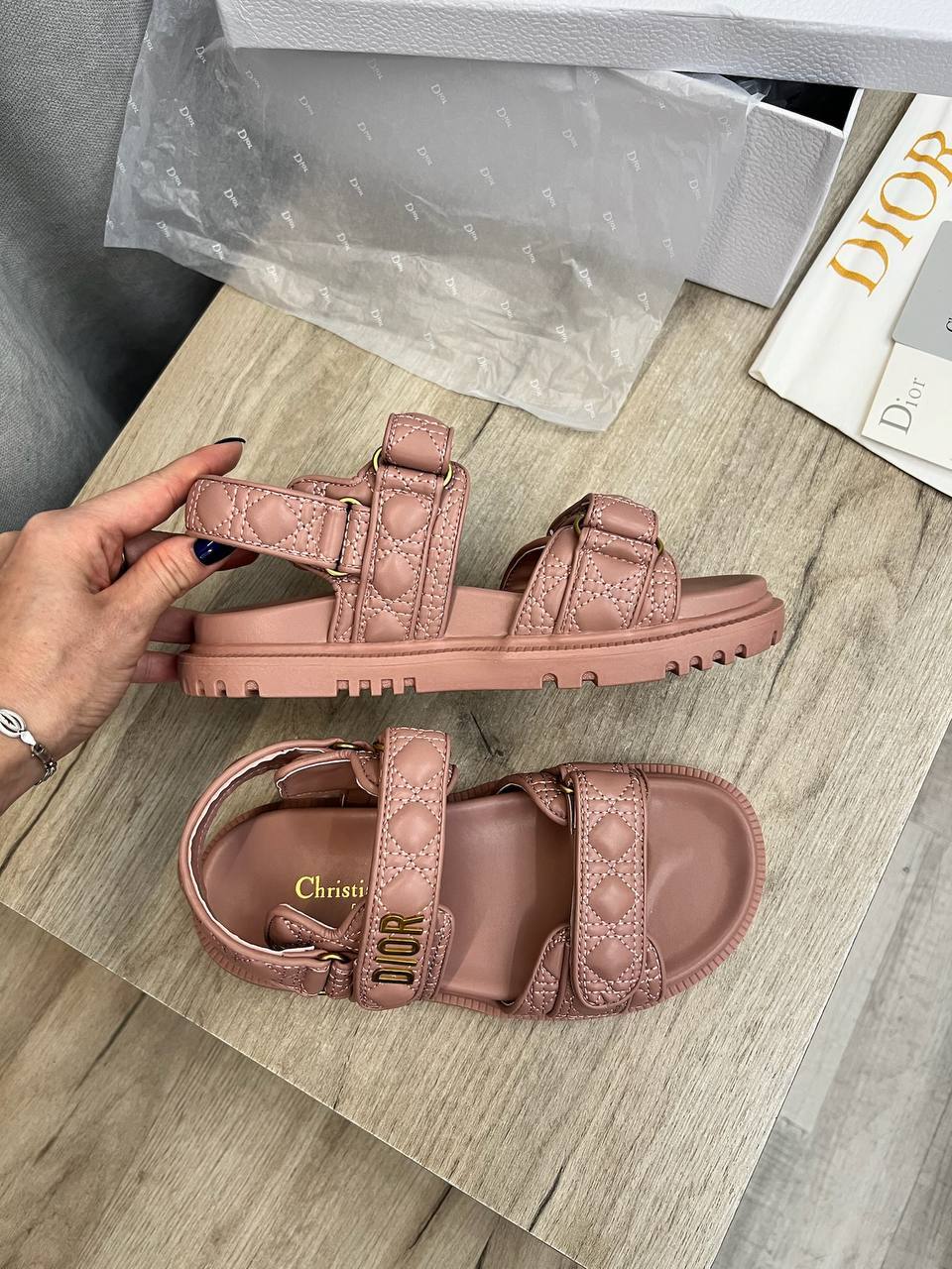 Люкс сандалии Christian Dior BP-50027 Люкс сандалии Christian Dior BP-50027