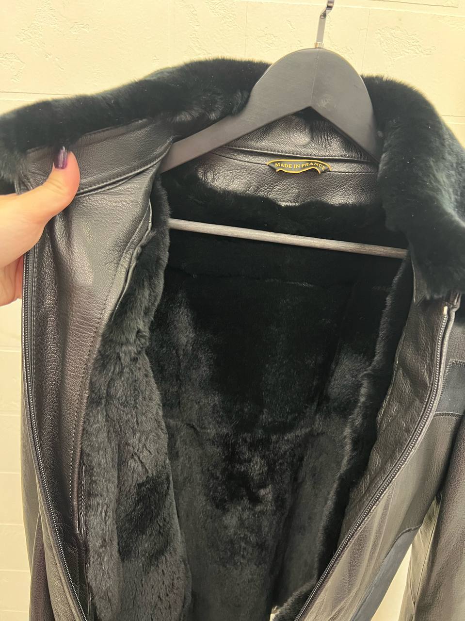 Кожаная черная куртка Zilli BP-43191 Кожаная черная куртка Zilli BP-43191