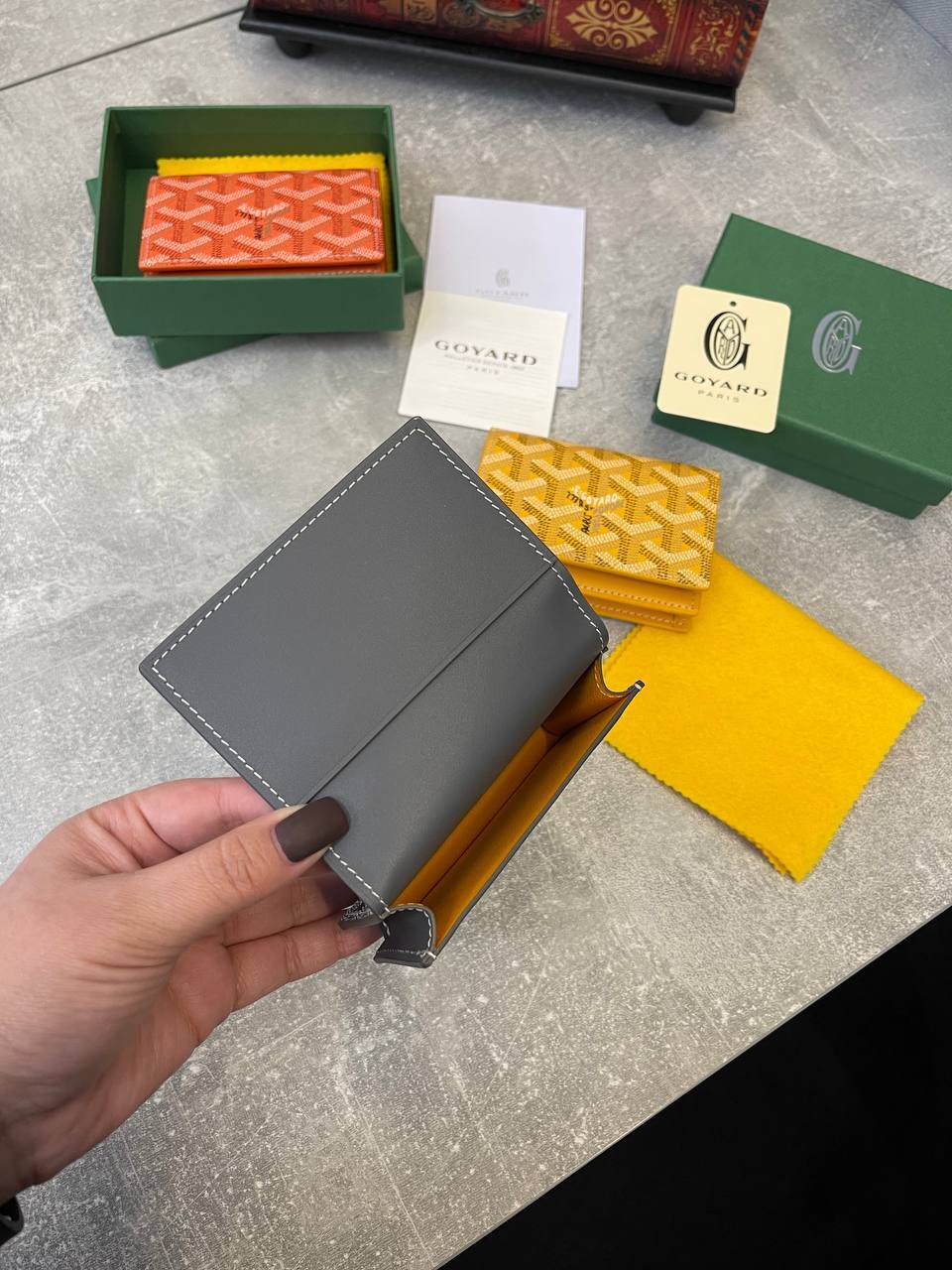 Картхолдер Goyard стильный BP-41420 Картхолдер Goyard стильный BP-41420