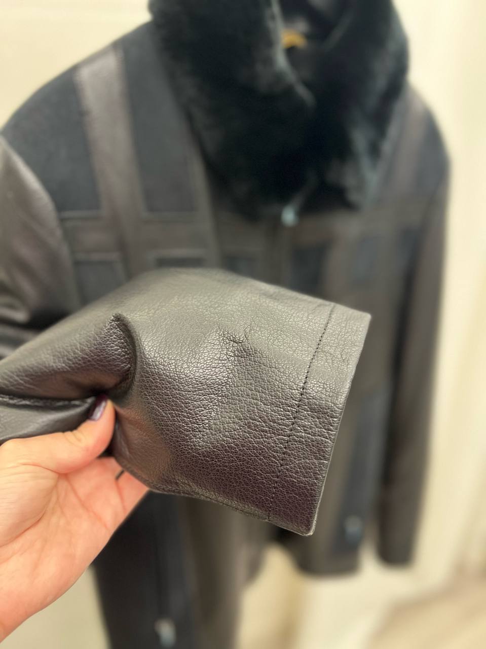 Кожаная черная куртка Zilli BP-43191 Кожаная черная куртка Zilli BP-43191