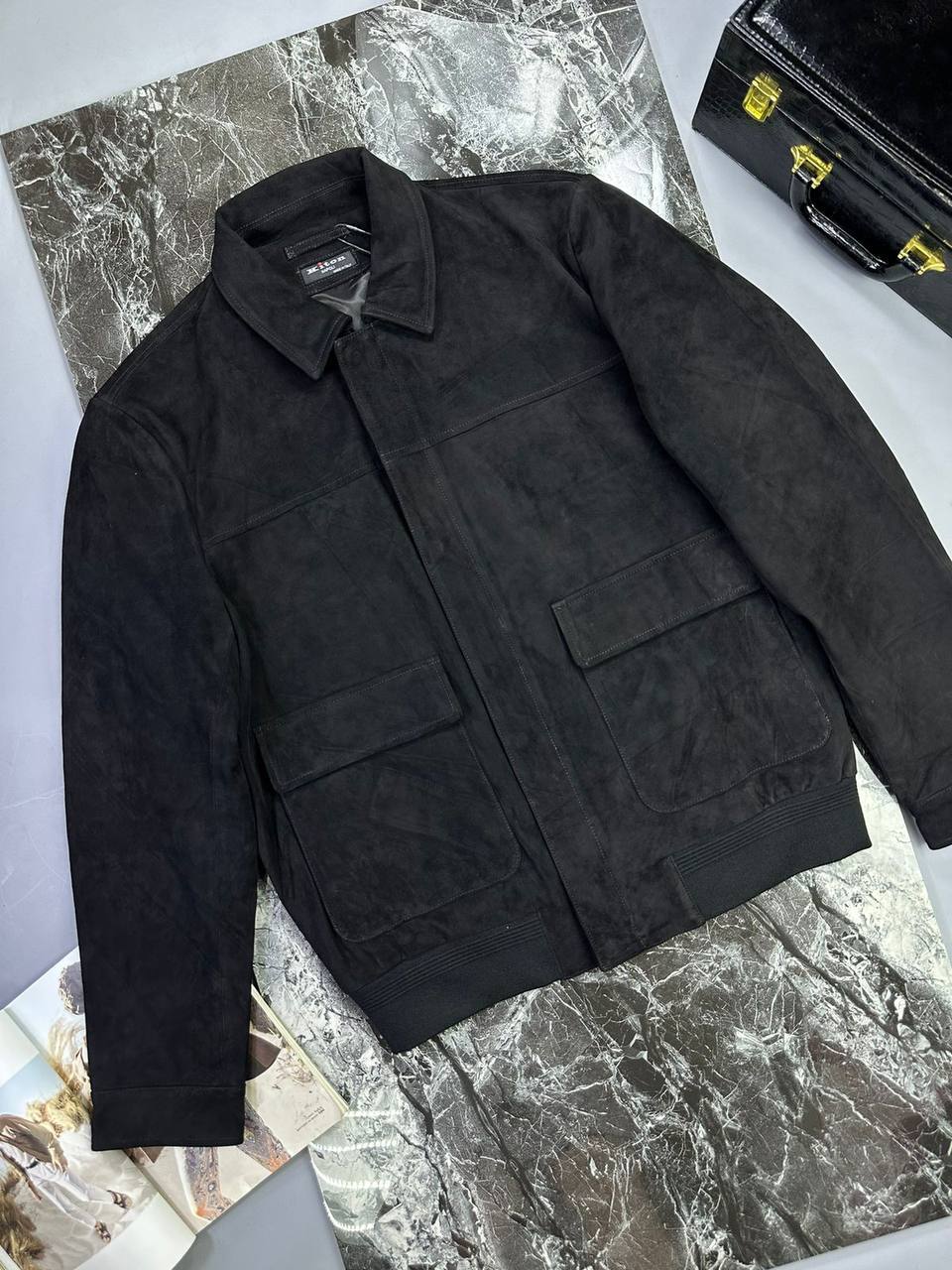 Куртка замшевая Kiton BP-41556 Куртка замшевая Kiton BP-41556