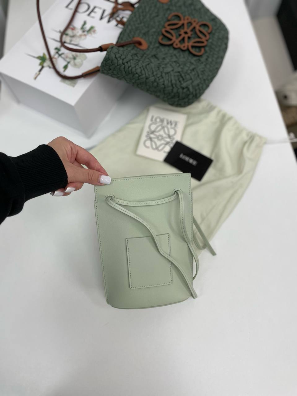 Дизайнерская коллекционная сумка Loewe BP-32785 Дизайнерская коллекционная сумка Loewe BP-32785