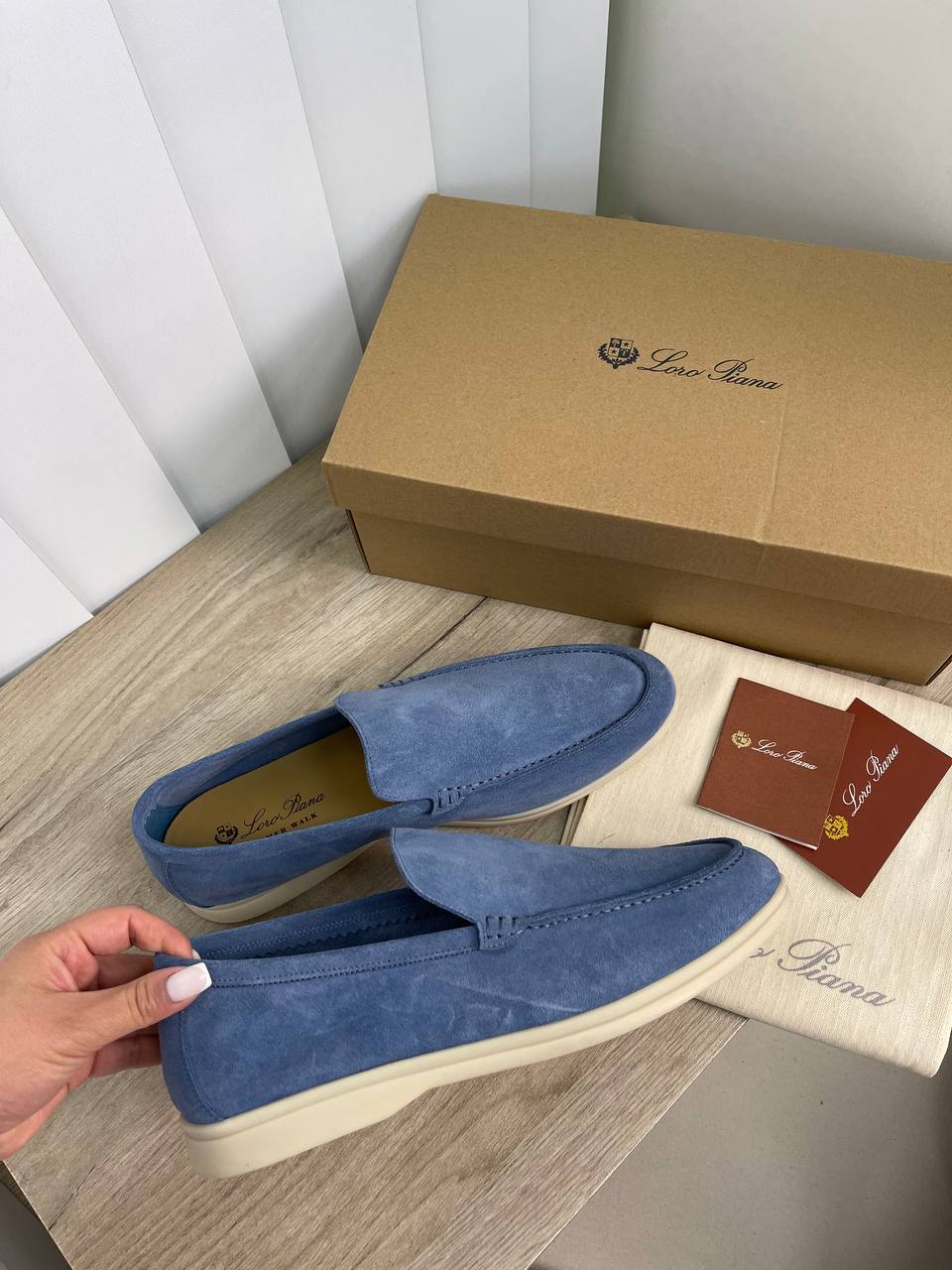 Лимитированные лоферы Loro Piana BP-14416 Лимитированные лоферы Loro Piana BP-14416