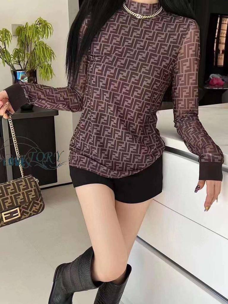 Fendi BP-40445 лонгслив дизайнерский Fendi BP-40445 лонгслив дизайнерский