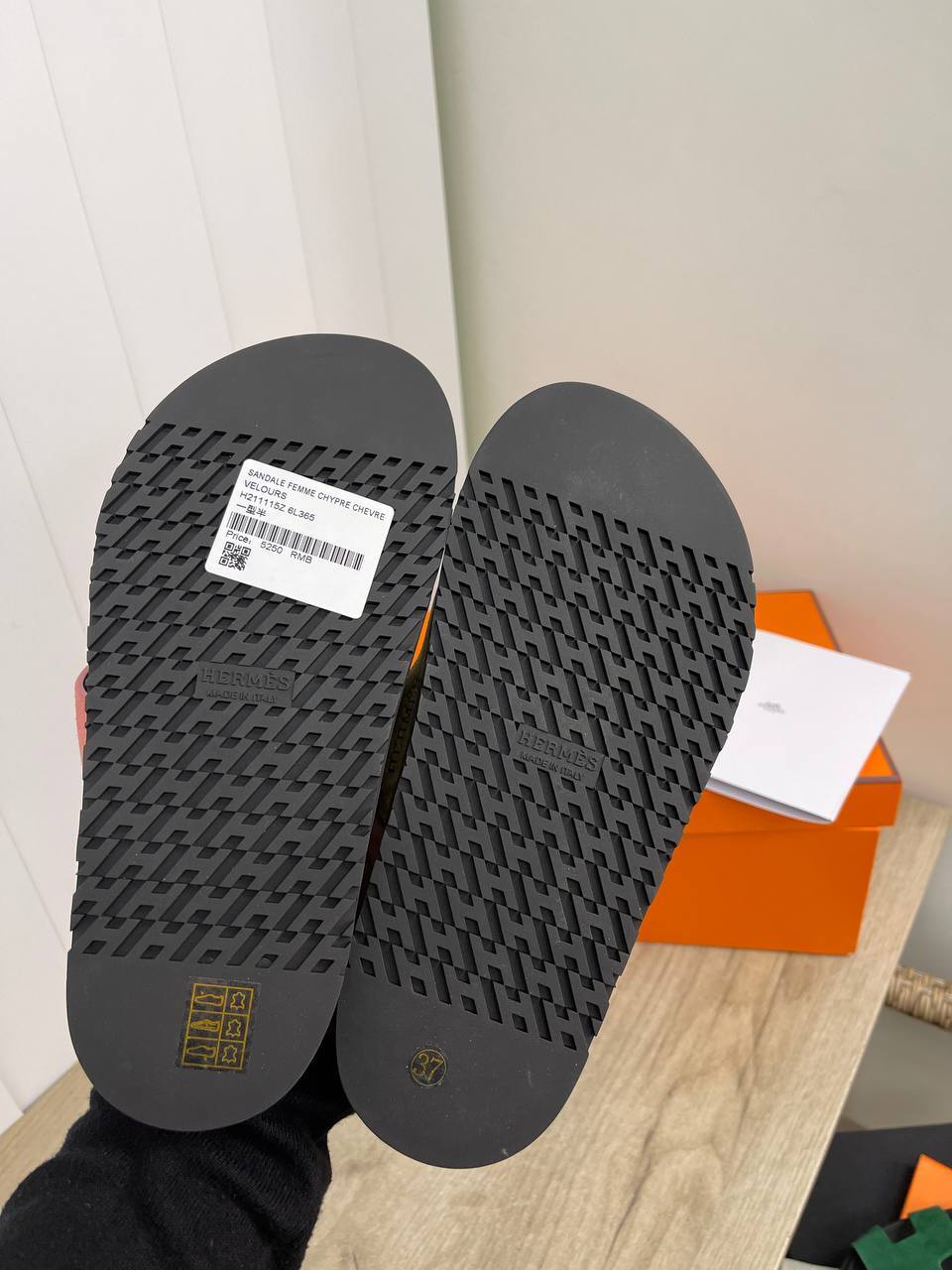 Коллекционные сандалии Hermes BP-29423 Коллекционные сандалии Hermes BP-29423