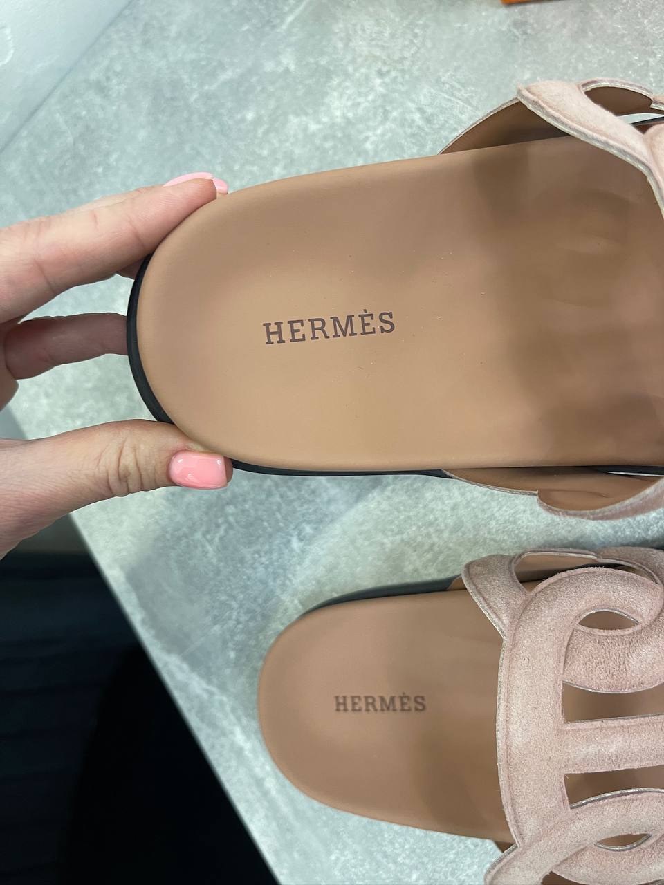 Трендовые сандалии Hermes BP-48227 Трендовые сандалии Hermes BP-48227