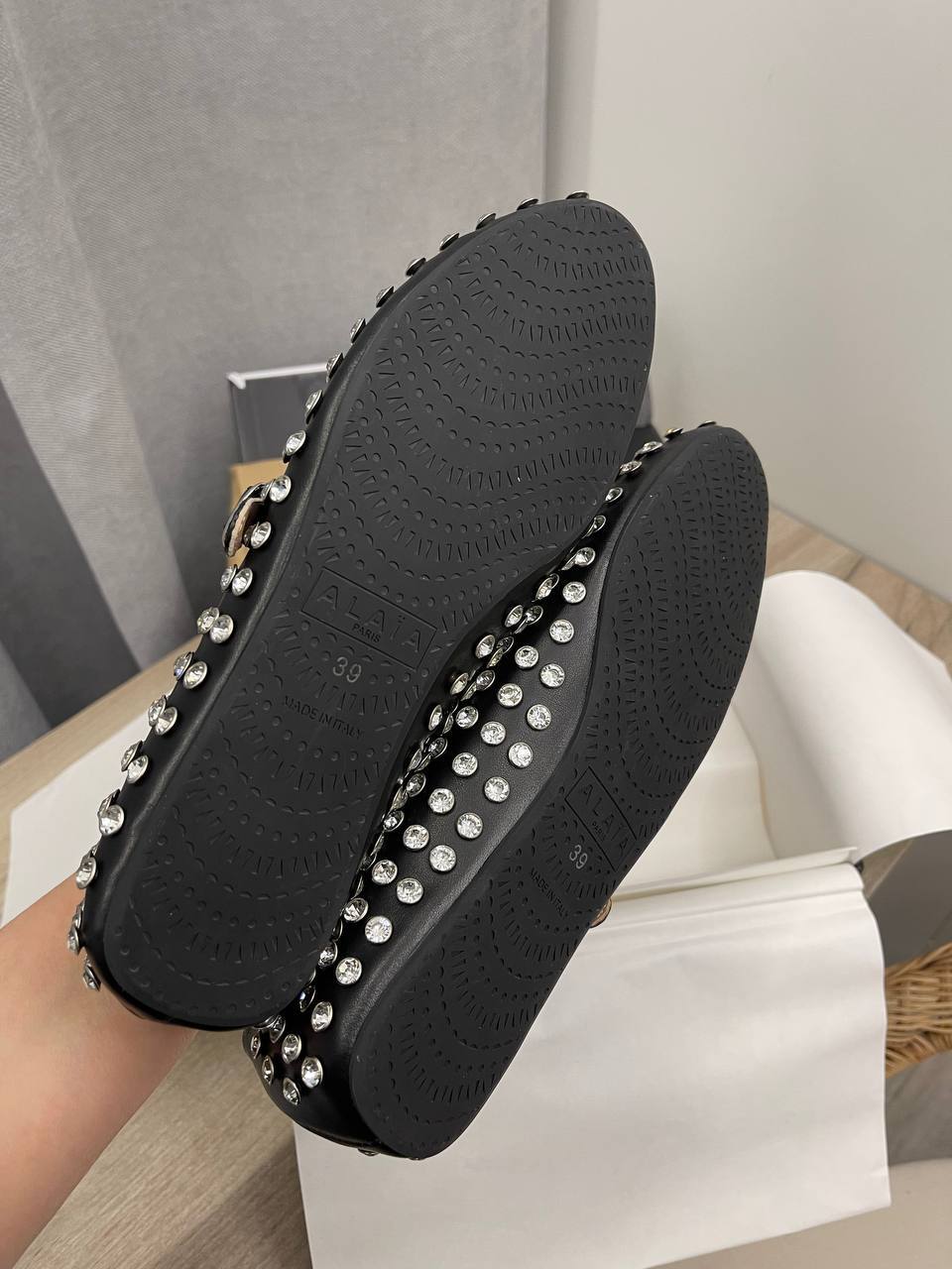 Балетки эксклюзивные Alaia BP-45851 Балетки эксклюзивные Alaia BP-45851