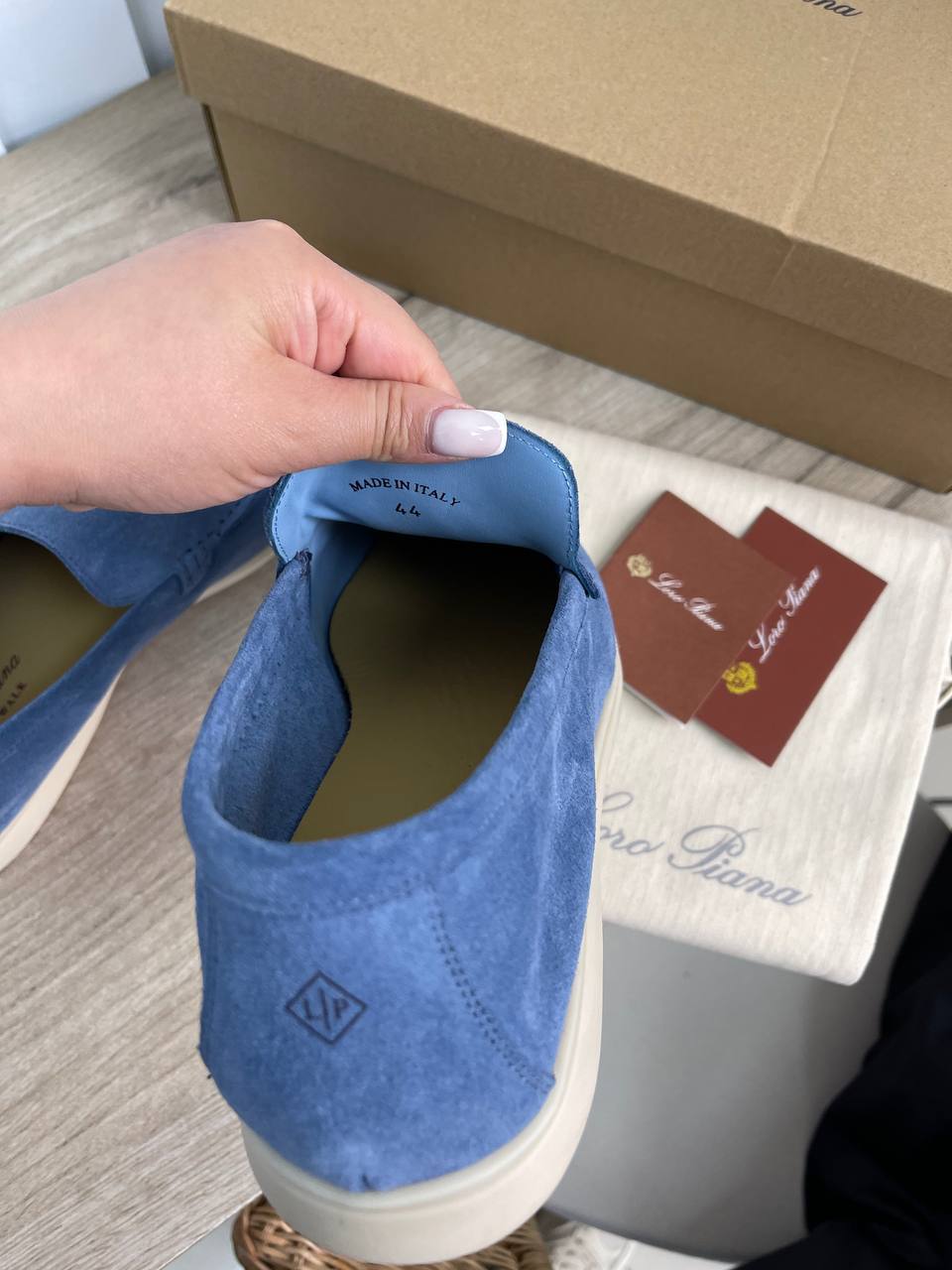 Лимитированные лоферы Loro Piana BP-14416 Лимитированные лоферы Loro Piana BP-14416