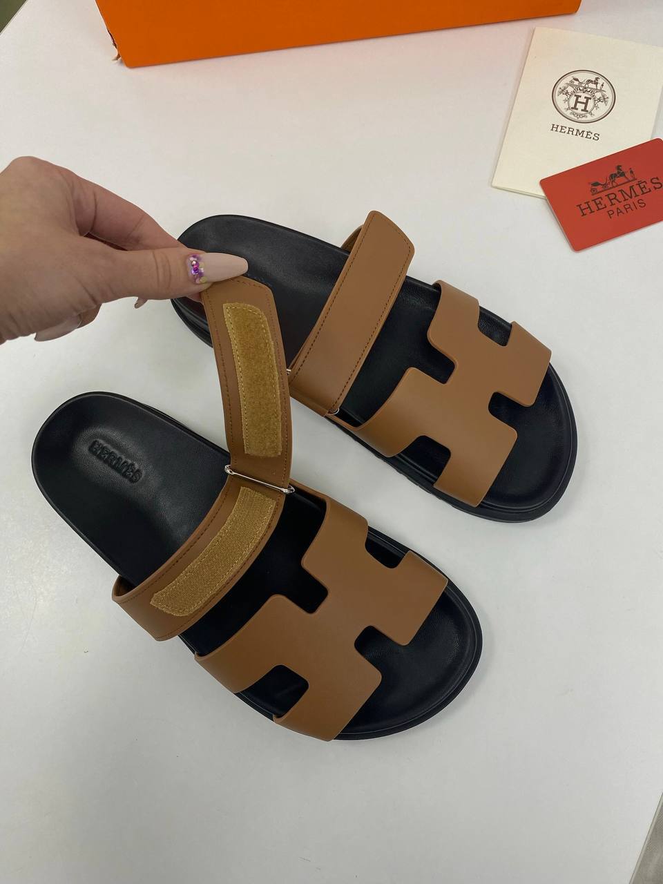 Дизайнерские сандалии Hermes BP-31506 Дизайнерские сандалии Hermes BP-31506