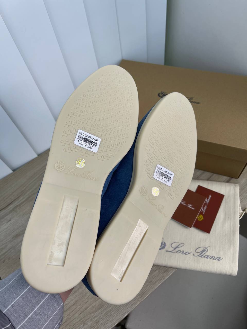 Лимитированные лоферы Loro Piana BP-14416 Лимитированные лоферы Loro Piana BP-14416