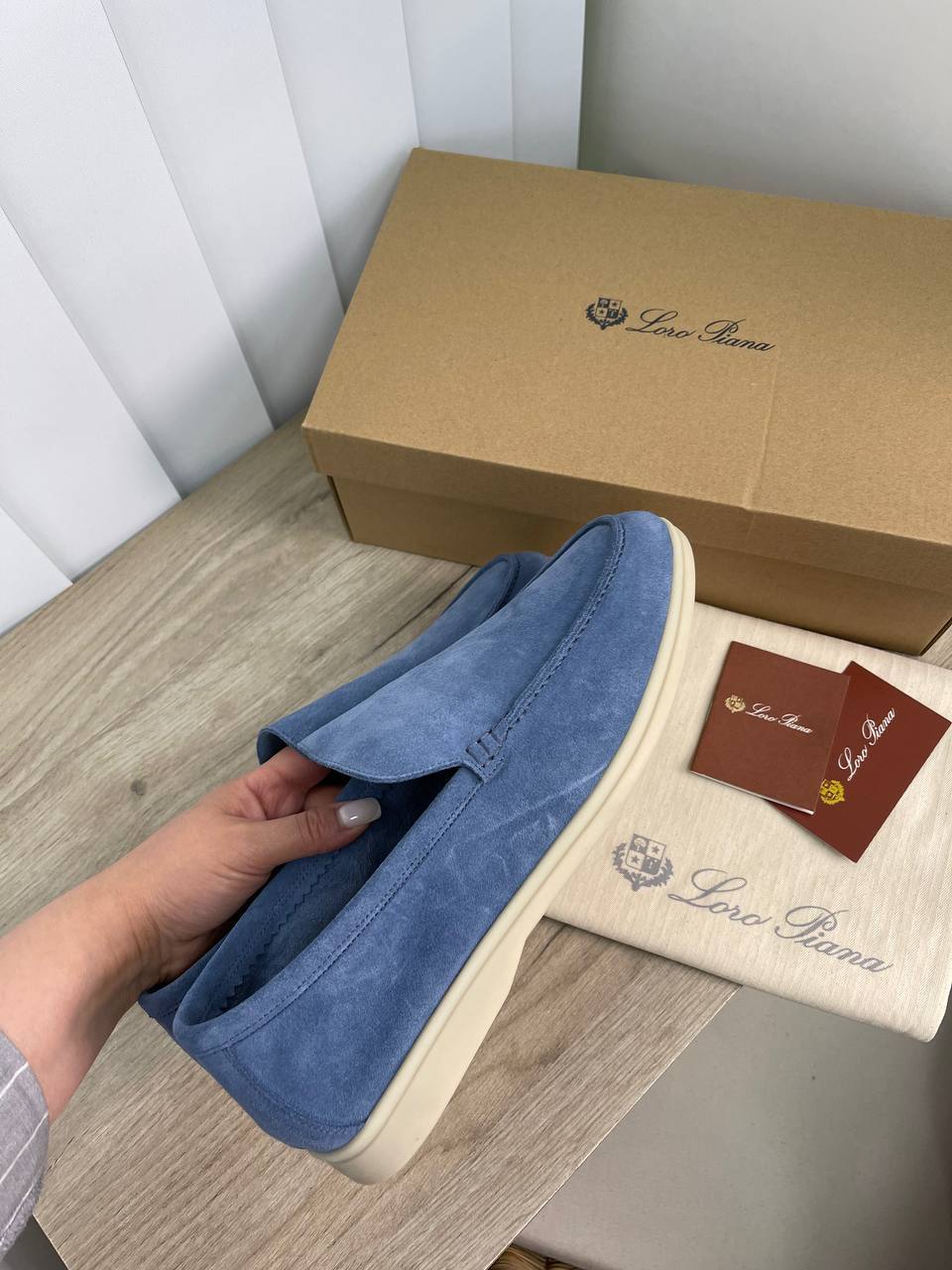 Лимитированные лоферы Loro Piana BP-14416 Лимитированные лоферы Loro Piana BP-14416