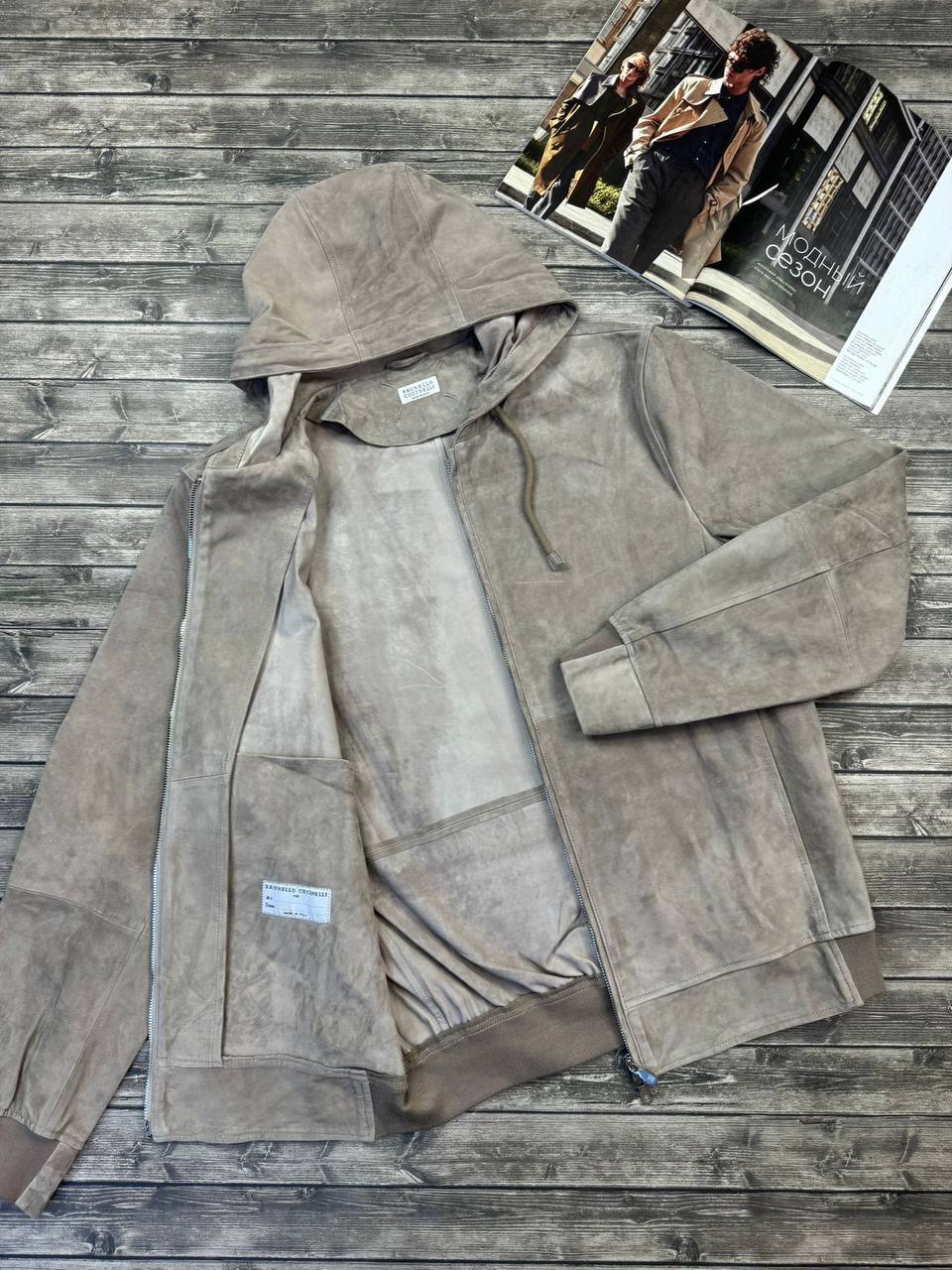 Замшевый бомбер BC BP-53613 Замшевый бомбер BC BP-53613