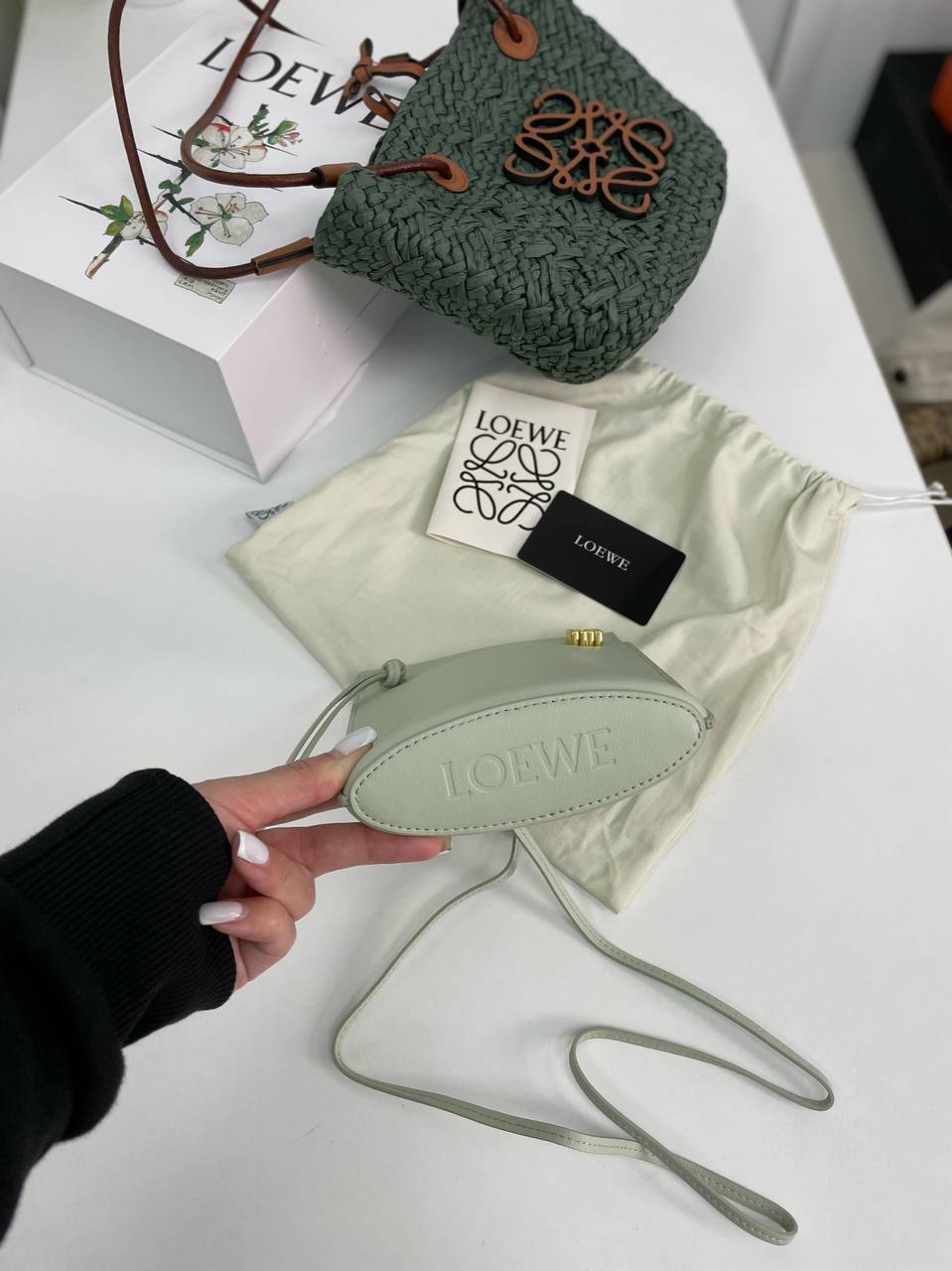 Дизайнерская коллекционная сумка Loewe BP-32785 Дизайнерская коллекционная сумка Loewe BP-32785