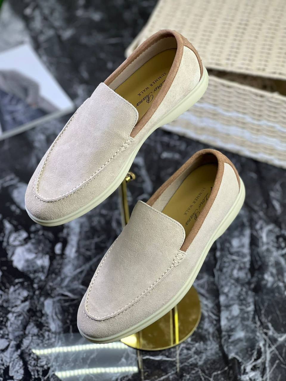 Лимитированные лоферы Loro Piana BP-39632 Лимитированные лоферы Loro Piana BP-39632