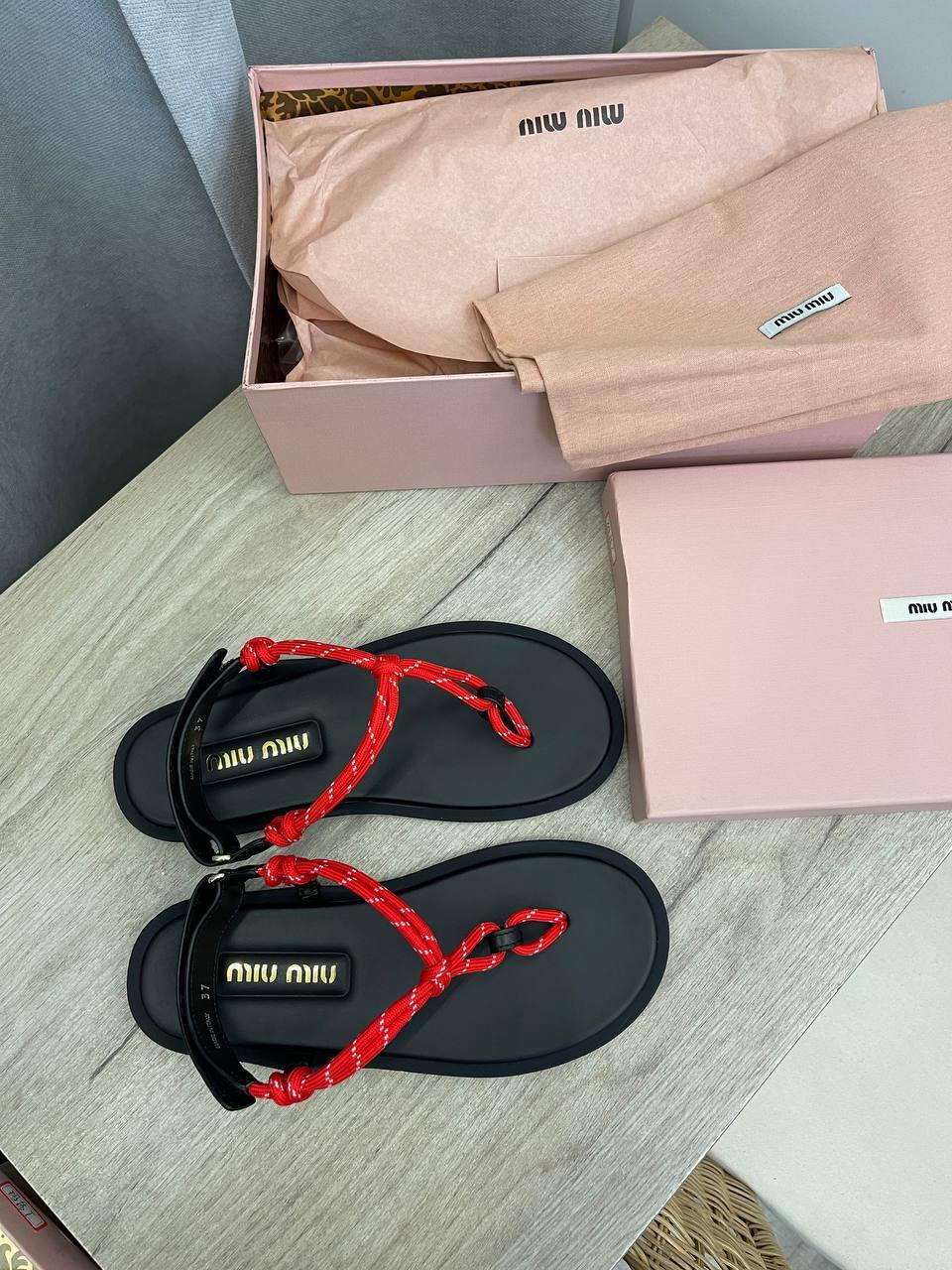 Коллекционные сандалии Miu Miu BP-51505 Коллекционные сандалии Miu Miu BP-51505