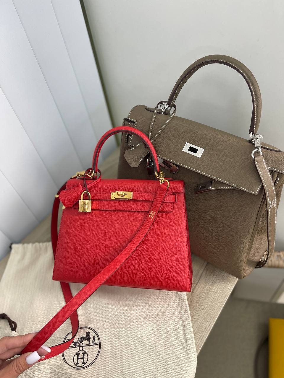 Элитная женская сумка Kelly 25 см, Epsom Hermes BP-17429 Элитная женская сумка Kelly 25 см, Epsom Hermes BP-17429