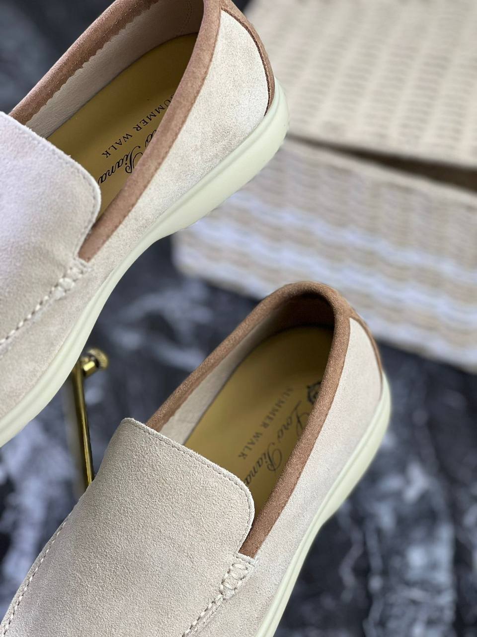 Лимитированные лоферы Loro Piana BP-39632 Лимитированные лоферы Loro Piana BP-39632