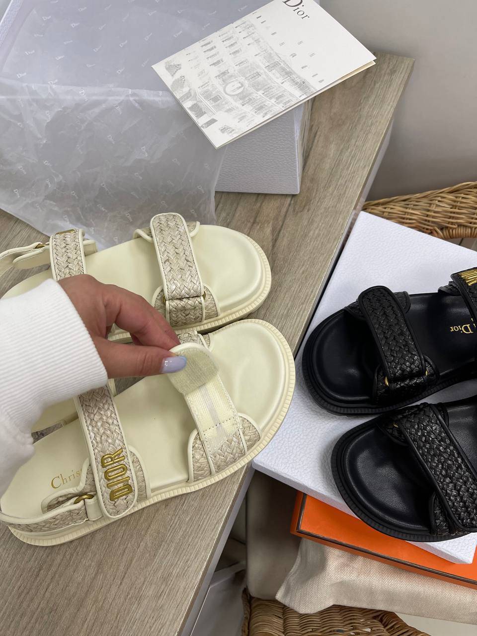 Премиум сандалии Christian Dior BP-50025 Премиум сандалии Christian Dior BP-50025