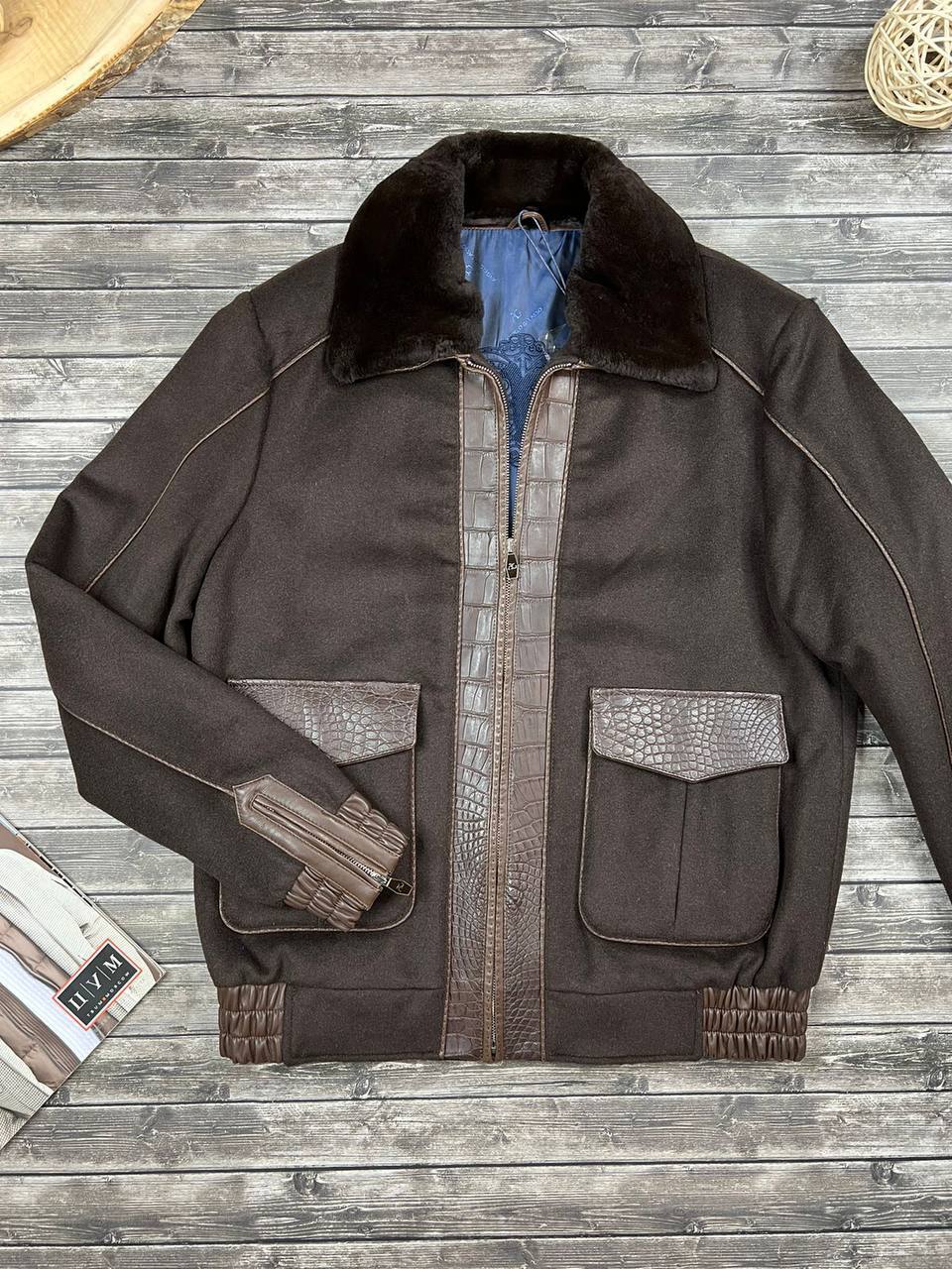 Куртка мужская повседневная Stefano Ricci BP-18473 Куртка мужская повседневная Stefano Ricci BP-18473