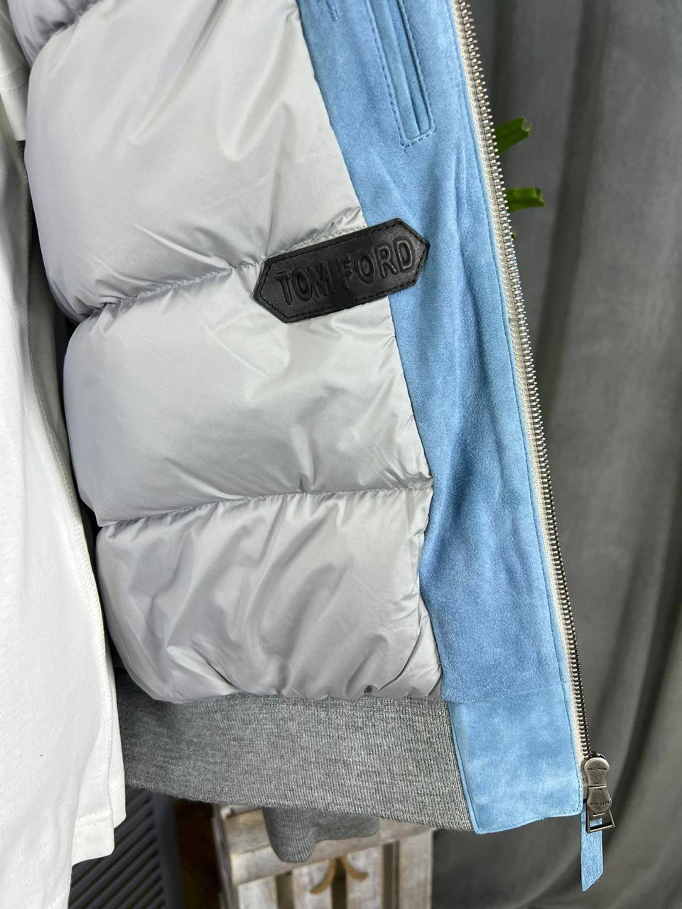 Замшевая куртка повседневная Tom Ford BP-20837 Замшевая куртка повседневная Tom Ford BP-20837