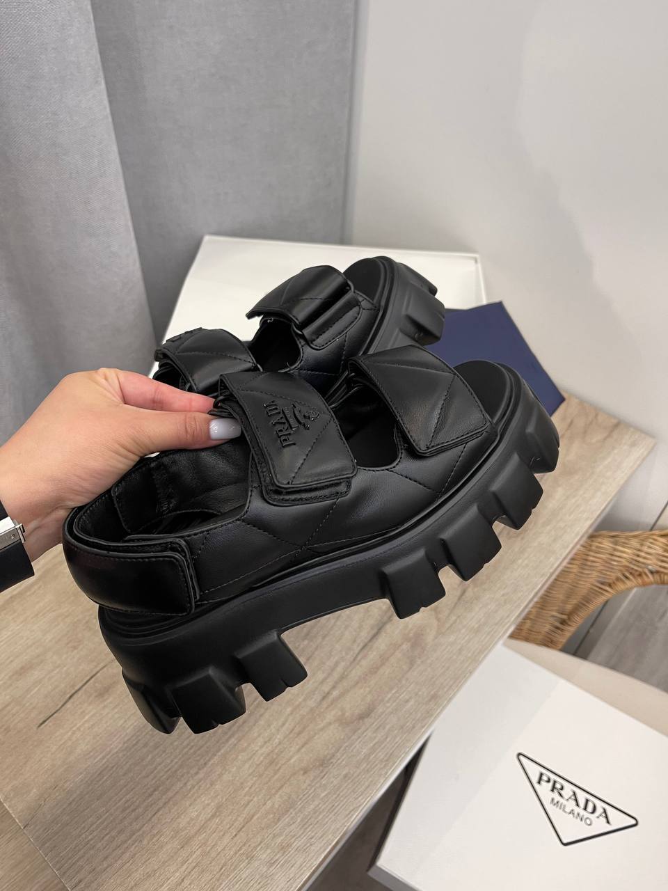 Трендовые сандалии Prada BP-50227 Трендовые сандалии Prada BP-50227