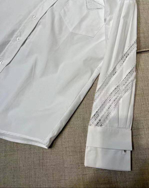 Трендовая рубашка Prada BP-18268 Трендовая рубашка Prada BP-18268