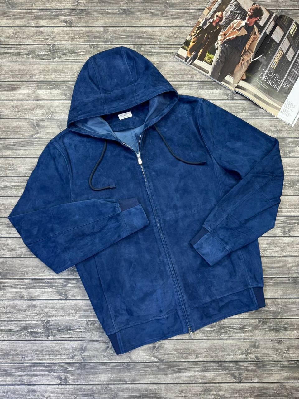 Стильный замшевый бомбер BC BP-53614 Стильный замшевый бомбер BC BP-53614