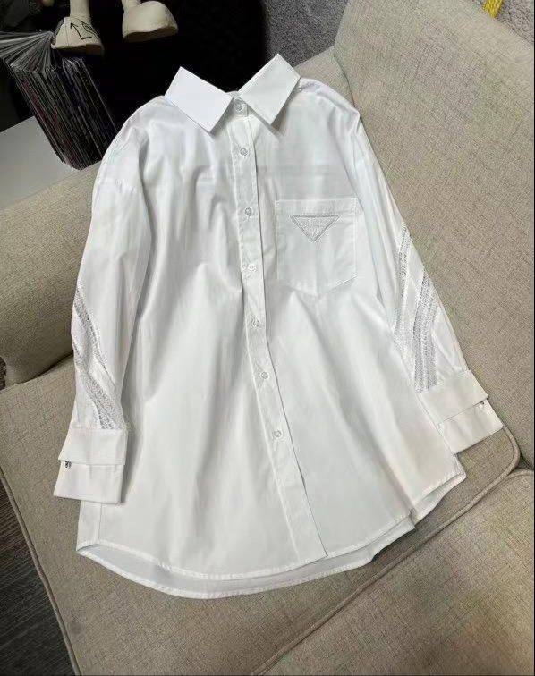 Трендовая рубашка Prada BP-18268 Трендовая рубашка Prada BP-18268