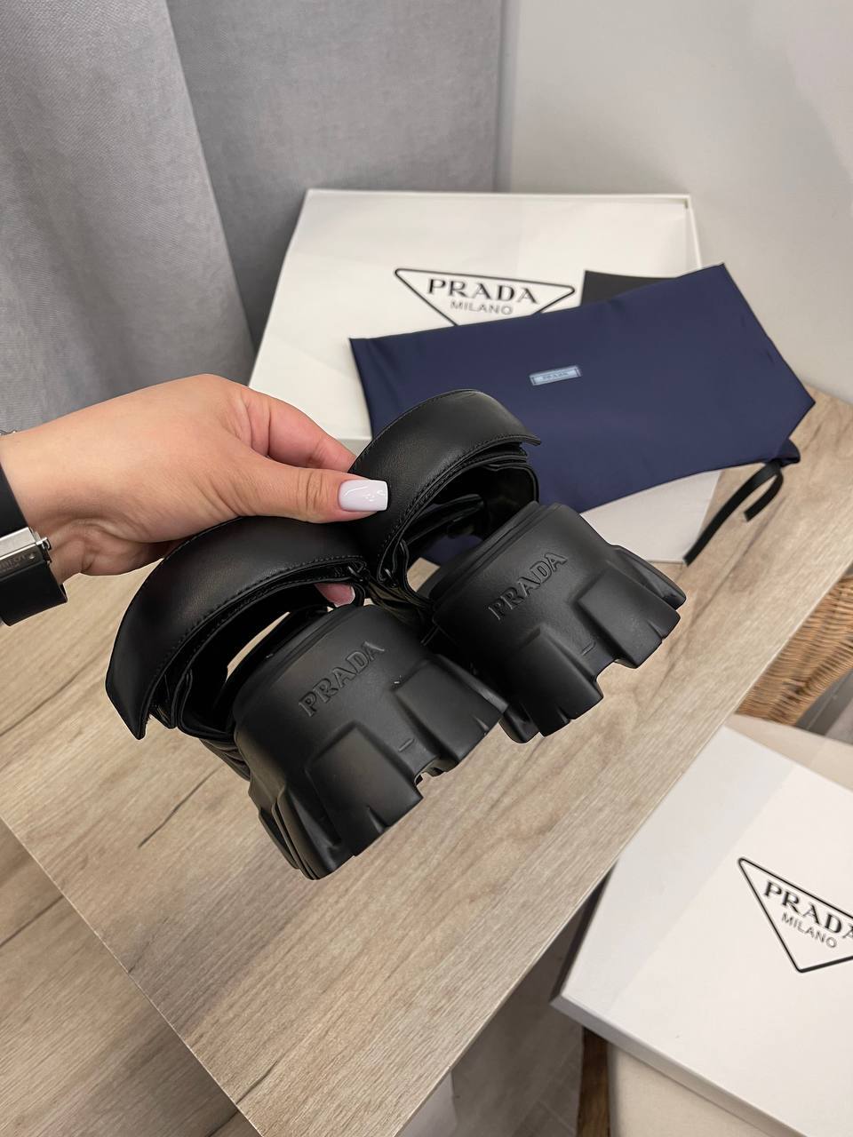 Трендовые сандалии Prada BP-50227 Трендовые сандалии Prada BP-50227