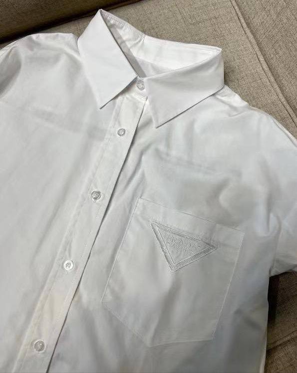 Трендовая рубашка Prada BP-18268 Трендовая рубашка Prada BP-18268