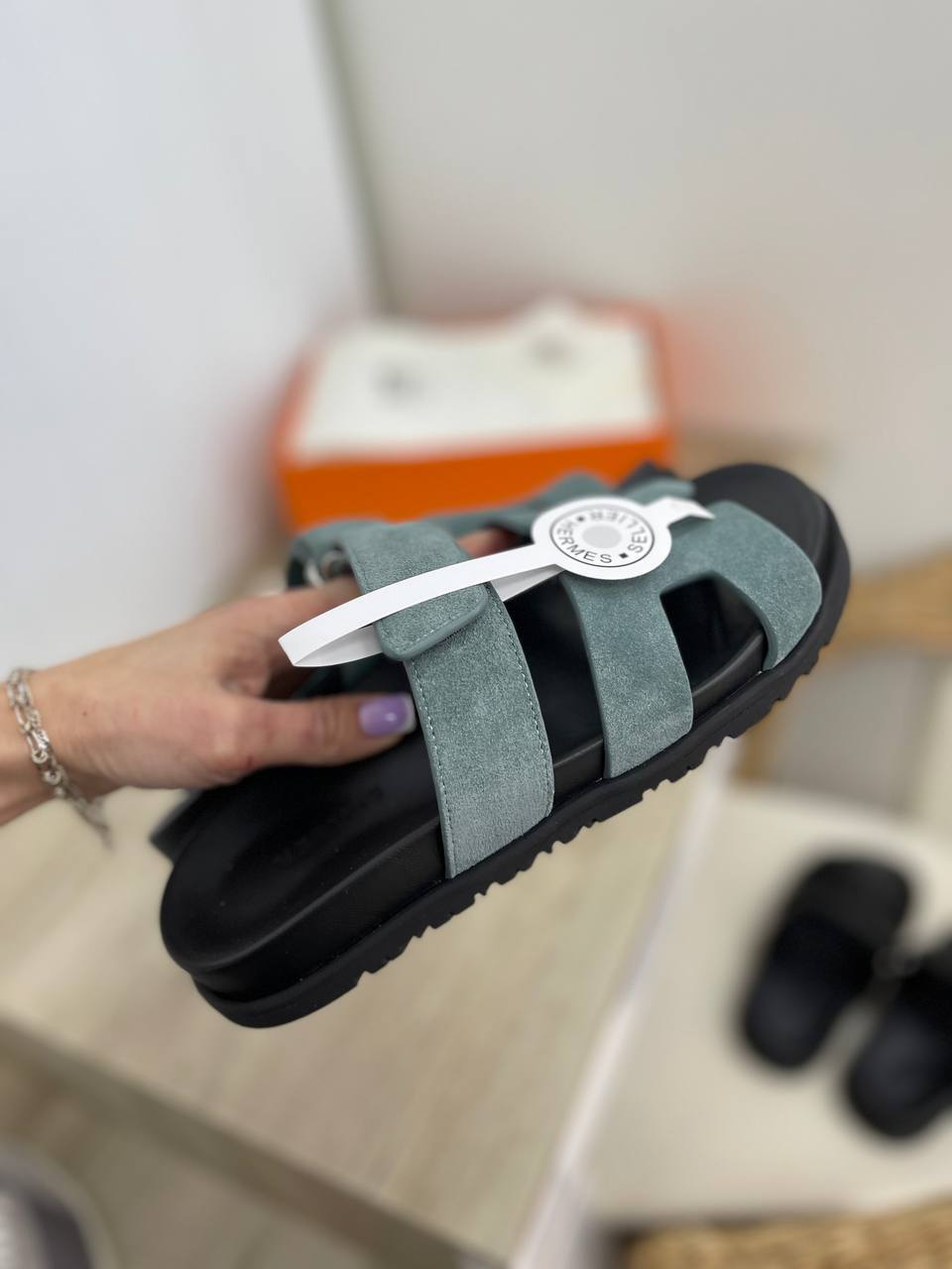 Коллекционные сандалии Hermes BP-31618 Коллекционные сандалии Hermes BP-31618