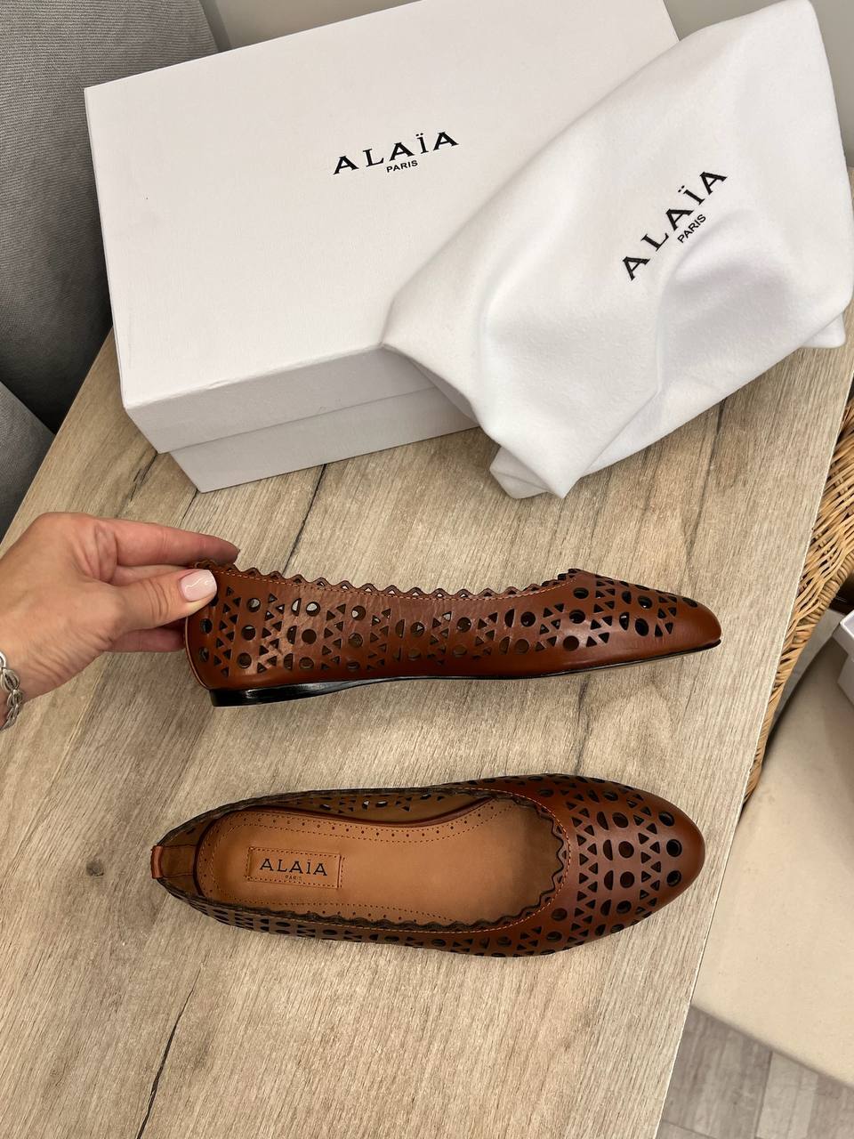 Коллекционные балетки Alaia BP-52836 Коллекционные балетки Alaia BP-52836