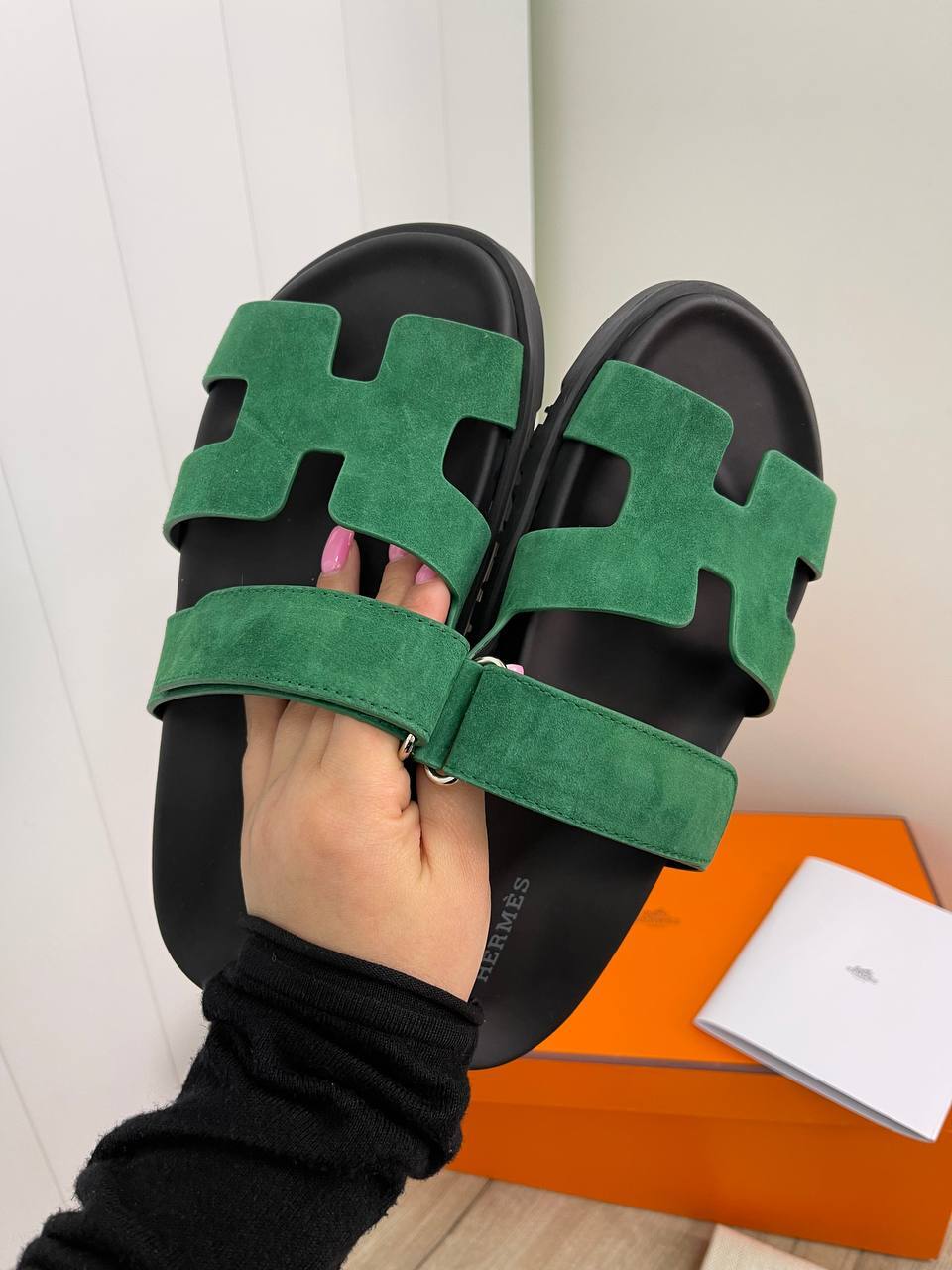 Сандалии Hermes коллекционные BP-29427 Сандалии Hermes коллекционные BP-29427