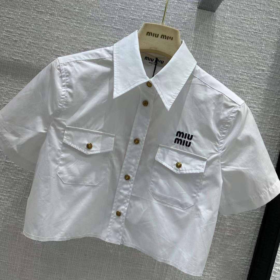 Элитная рубашка Miu Miu BP-48158 Элитная рубашка Miu Miu BP-48158