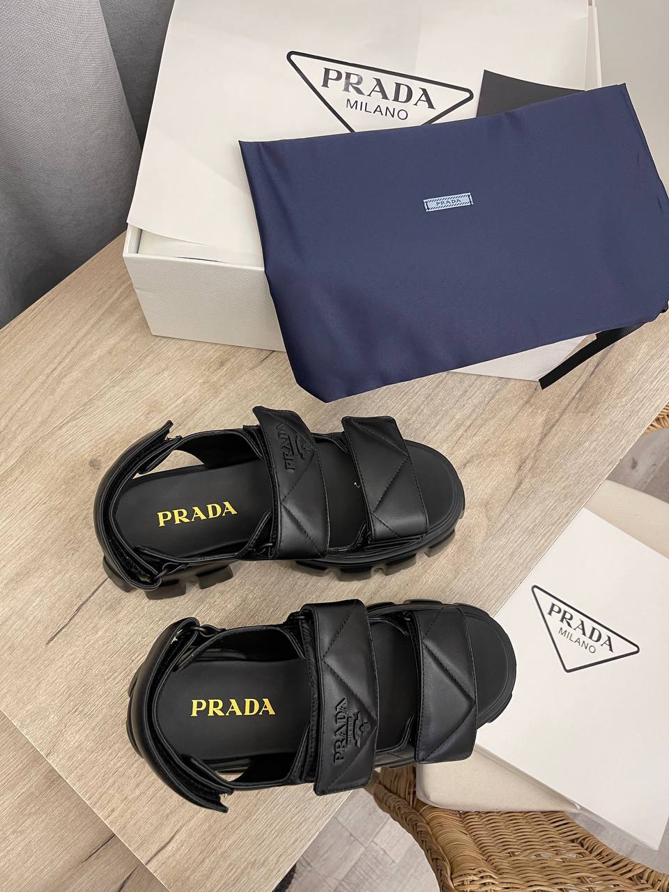 Трендовые сандалии Prada BP-50227 Трендовые сандалии Prada BP-50227