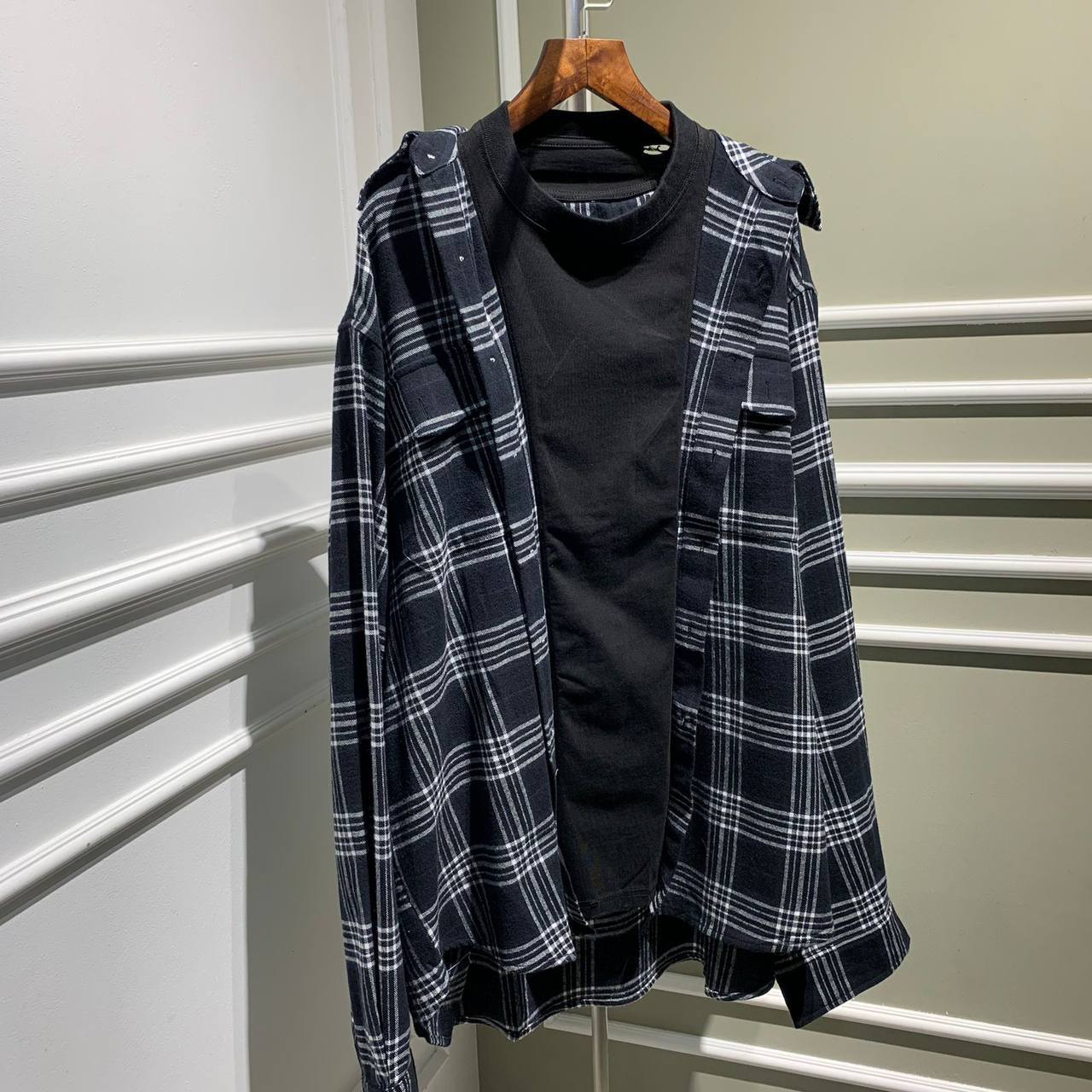 Balenciaga коллекционная рубашка BP-18557 Balenciaga коллекционная рубашка BP-18557