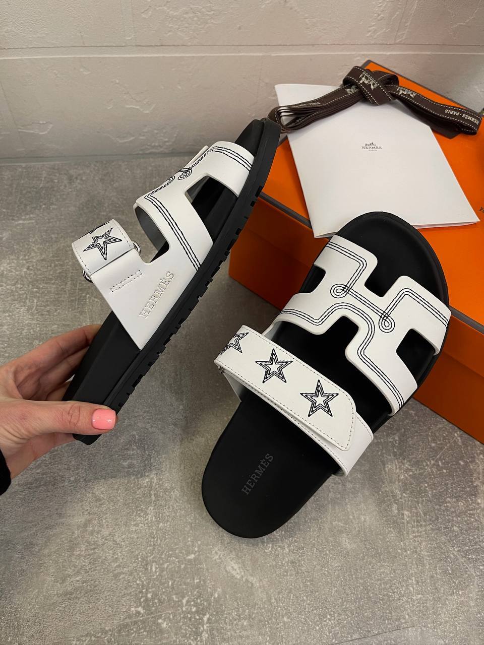 Премиум сандалии Hermes BP-48231 Премиум сандалии Hermes BP-48231