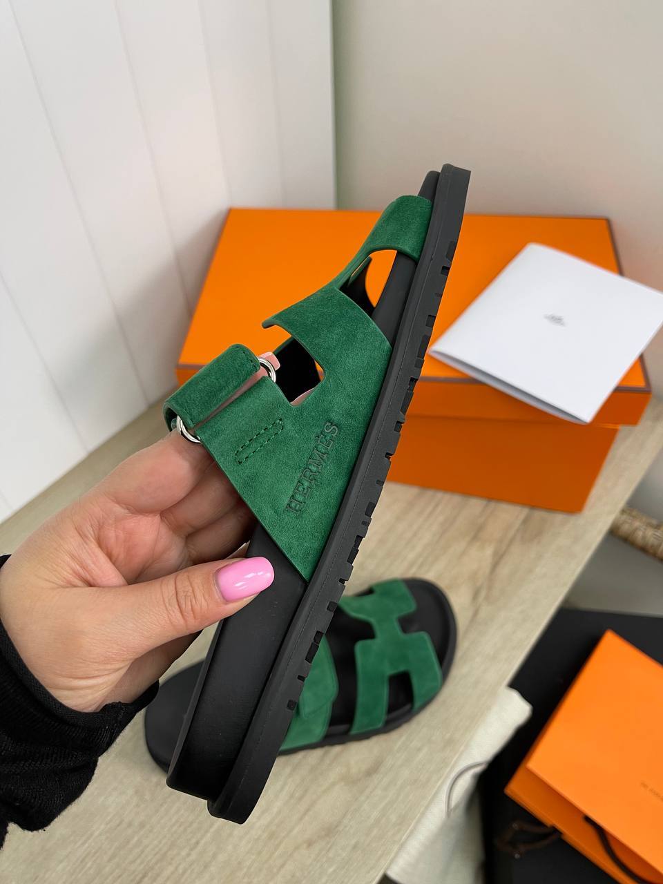 Сандалии Hermes коллекционные BP-29427 Сандалии Hermes коллекционные BP-29427