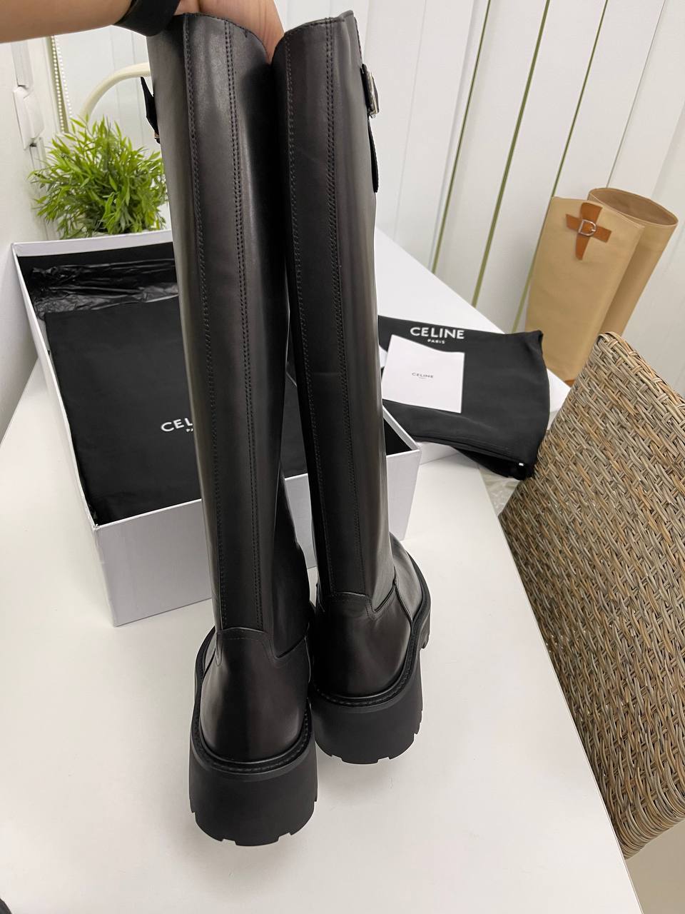 Дизайнерские сапоги Celine BP-19735 Дизайнерские сапоги Celine BP-19735