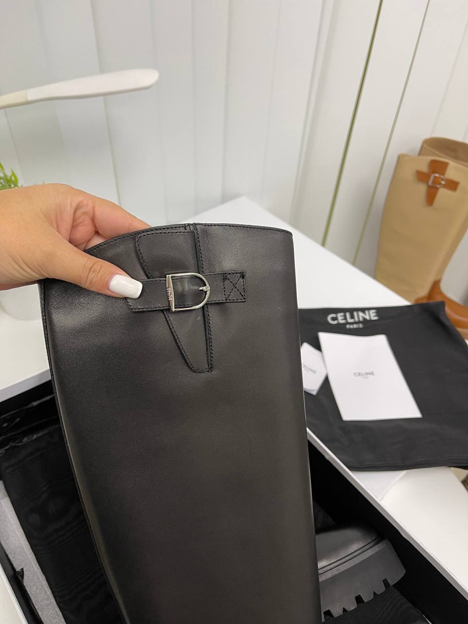 Дизайнерские сапоги Celine BP-19735 Дизайнерские сапоги Celine BP-19735