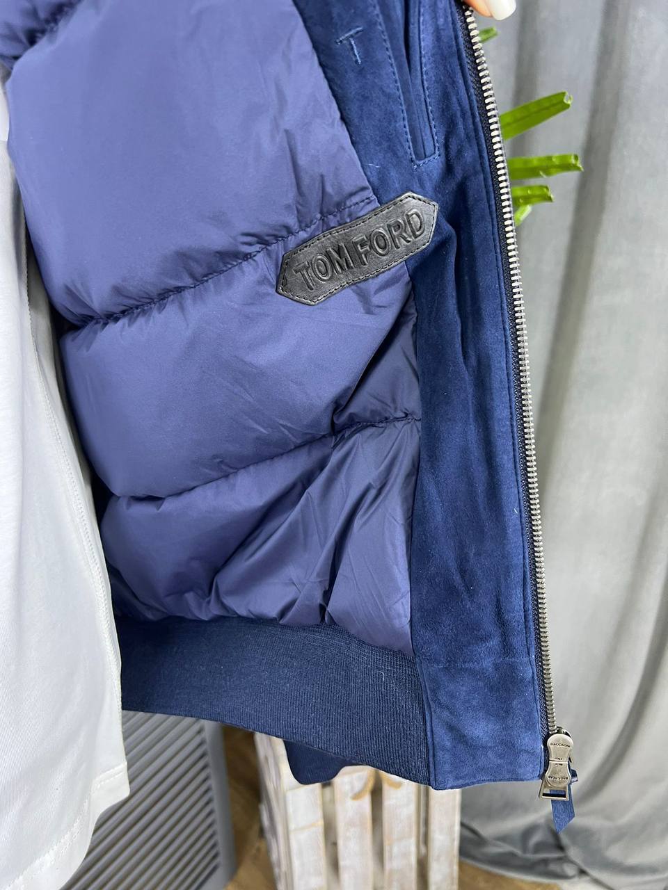 Куртка замшевая Tom Ford BP-20838 Куртка замшевая Tom Ford BP-20838