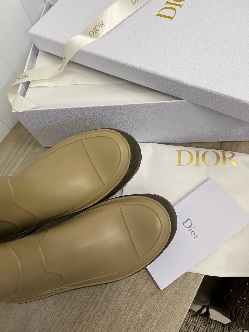Резиновые сапоги Diorunion Christian Dior повседневные BP-37728 Резиновые сапоги Diorunion Christian Dior повседневные BP-37728