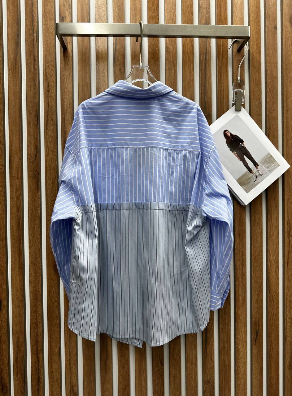 Трендовая рубашка Balenciaga BP-51070 Трендовая рубашка Balenciaga BP-51070